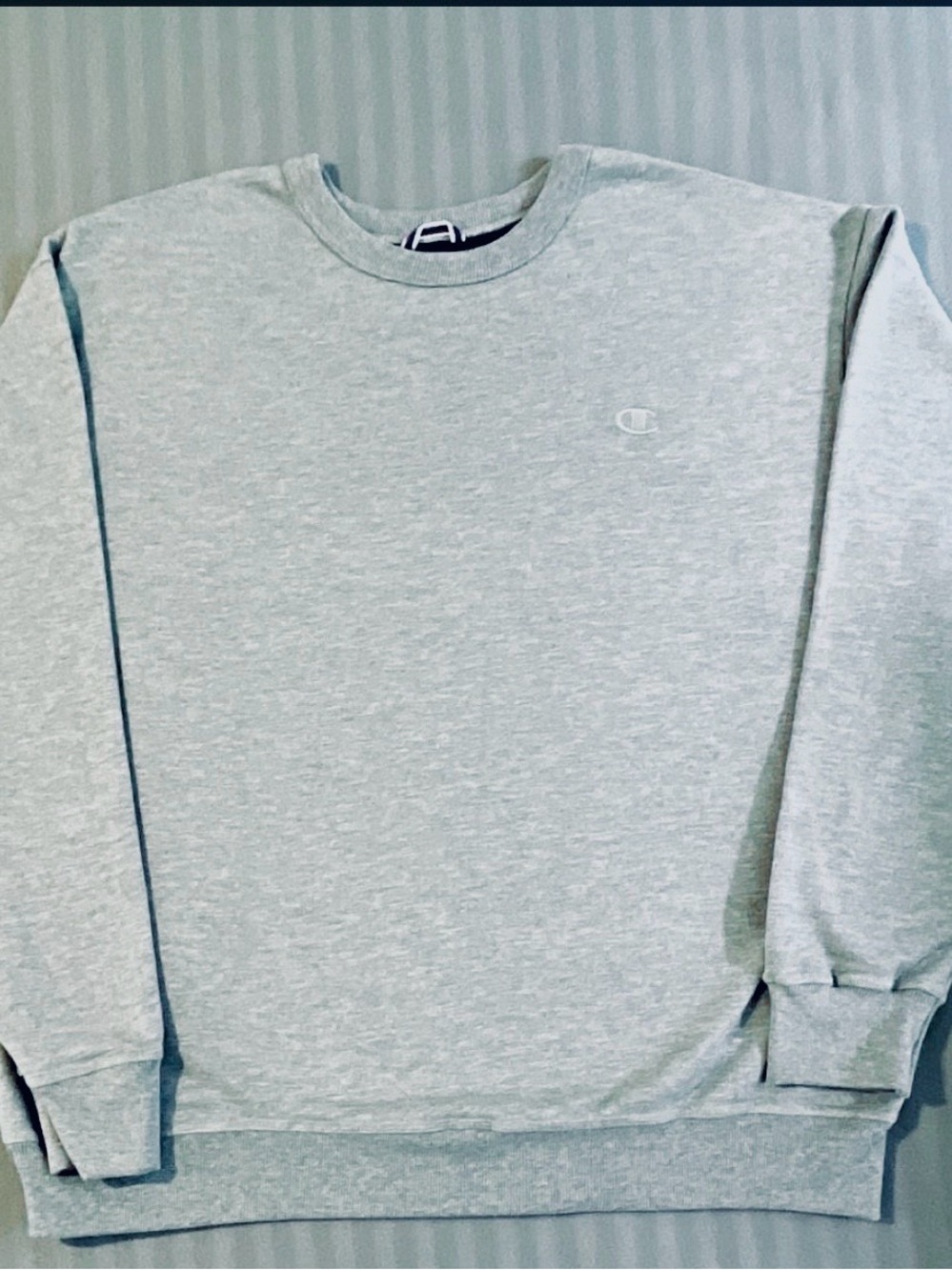 Champion Heather Gray Crewneck Sweatshirt